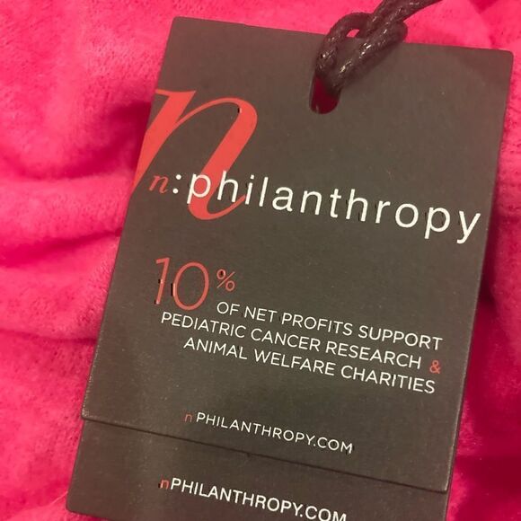 NWT n:PHILANTHROPY  ‘Electra’ Mini  Dress  in  Fuchsia  Size  M - Picture 8 of 10